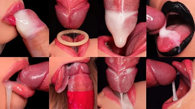 Cum in mouth close up compilation - hottest cumshots