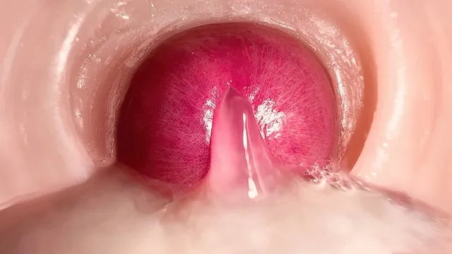 4k close-up creampie twice inside tight pussy