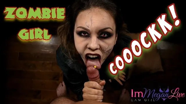 Zombie milf craves cock anal blowjob