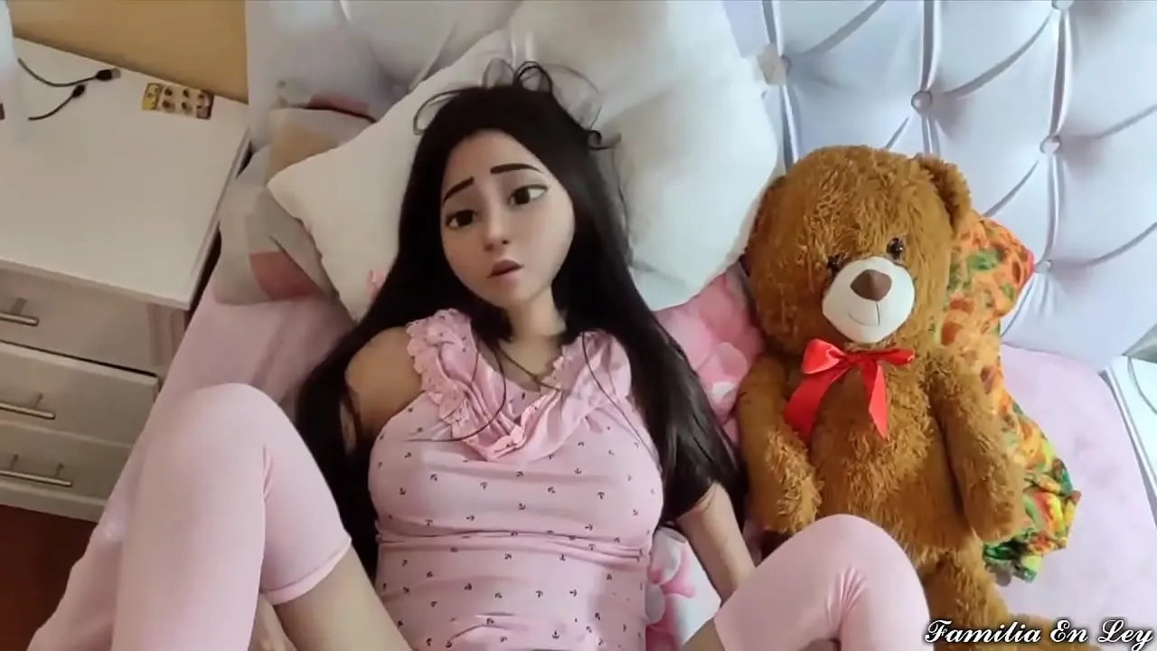 Lonely stepson begs perverted stepmommy to stay