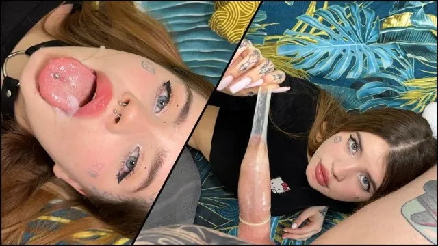 Teaching my nymphomaniac stepsister condom use with subtitles