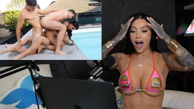 Brunette exotique orgie anale interraciale extérieure asmr 4