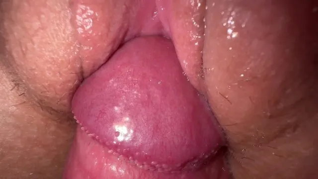 Teen stepsister tight creamy pussy close up cumshot