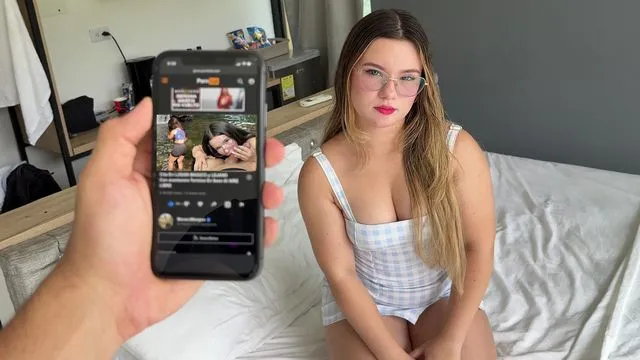 Parents threaten exposed teen in amateur anal blowjob milf vid