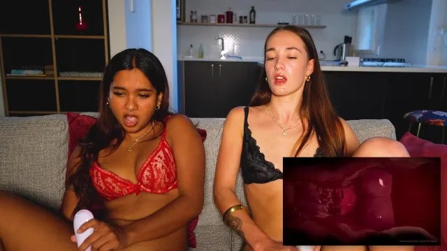 Double porn reaction: devils cookie