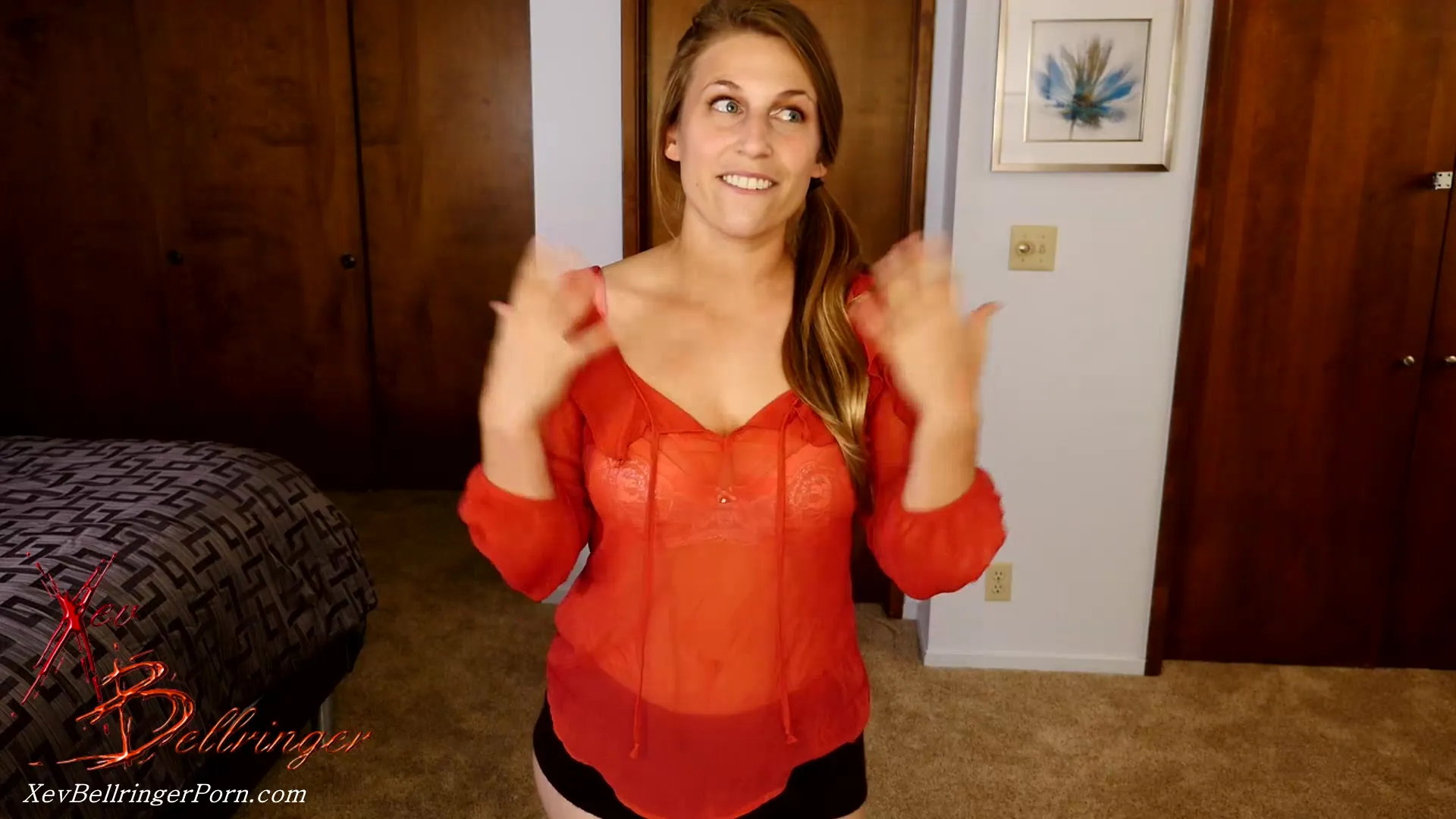 Busty babysitter earns her bonus
