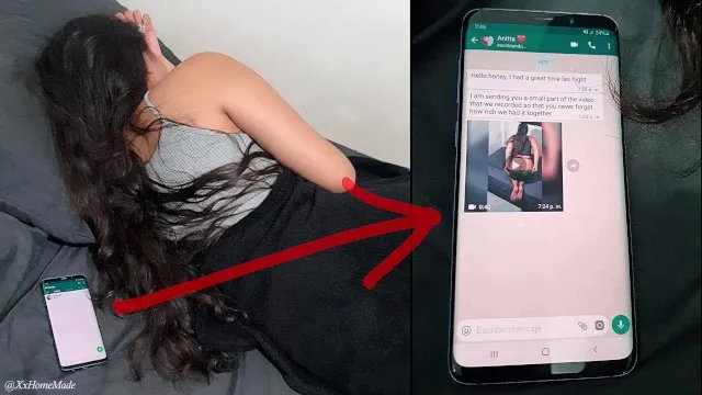يا إلهي! تم الإمساك بها تخون: تم العثور على فيديو على هاتف صديقتي