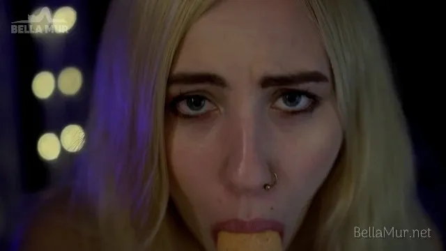 Sinnliches asmr wird zu hartem mundfick