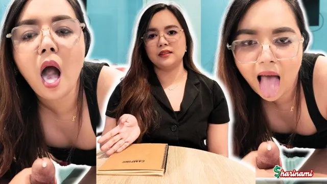 Landlady shows tenant how to earn free rent - joi pov