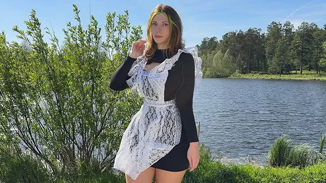 Schoolgirl fucked before summer vacation