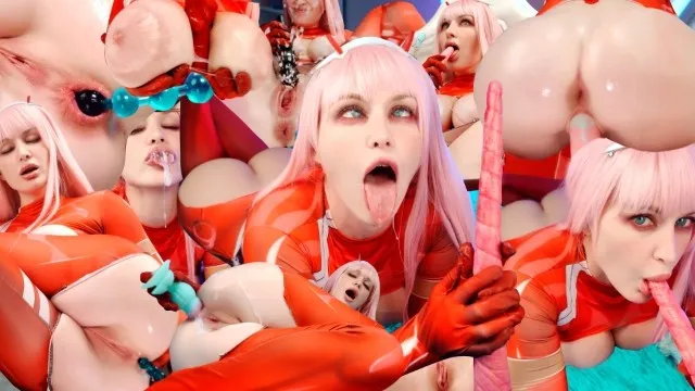 Zero two squirtet im franxx