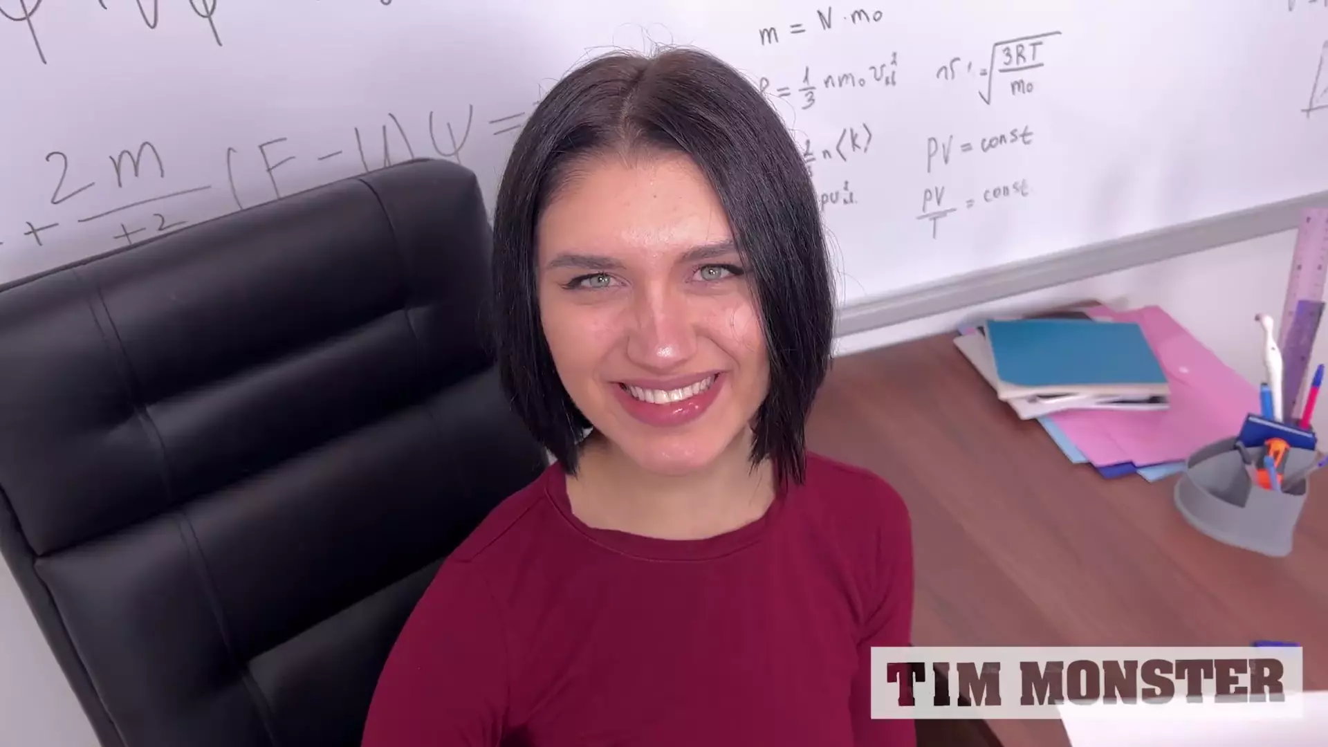 Milf teacher helps teen with anal homework