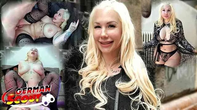 Blonde bombshell kyra hot casting rough anal