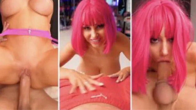 Step sis psycho raver fucks lucky guy