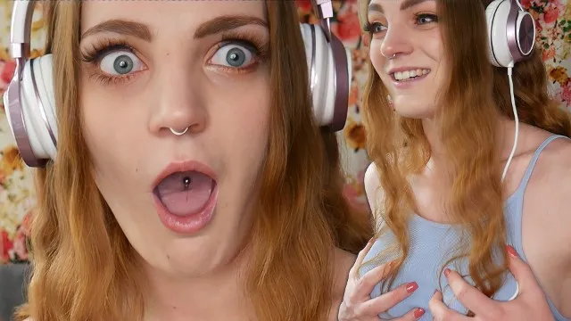 Hot babe reacts to rough anal and dirty talk porn