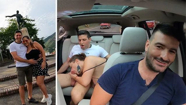 Colombian milf susy cruz picked up for extreme car sex with big ass