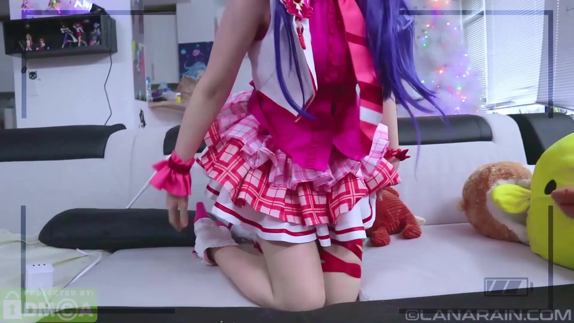School idol umi anal-performance hinter der bühne
