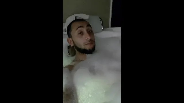 Jacuzzi masturbation session