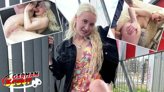 Skinny blonde teen daruma rai berlin casting fuck