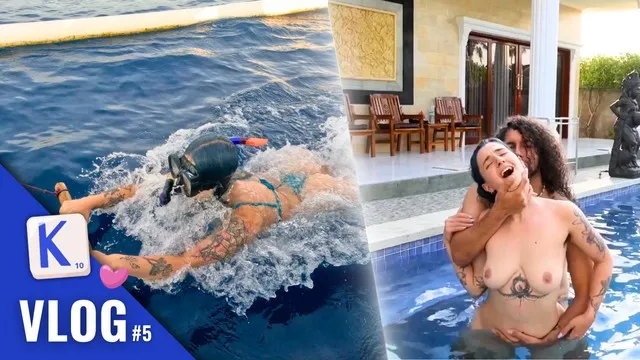 Pool hard fuck: full french milf & teen amateur anal scene