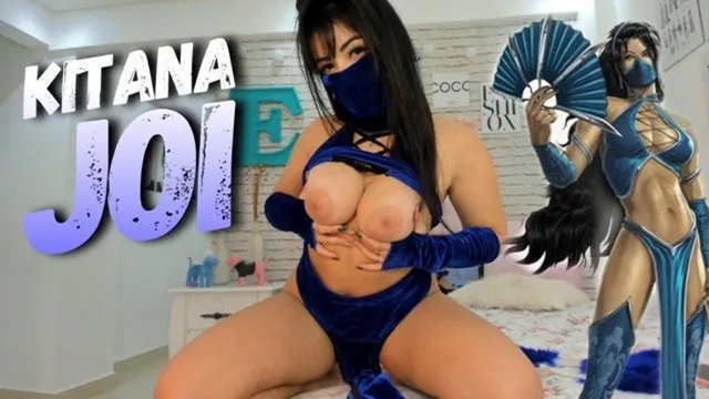 косплей китана mortal kombat - большие сиськи инструкция дрочить по...