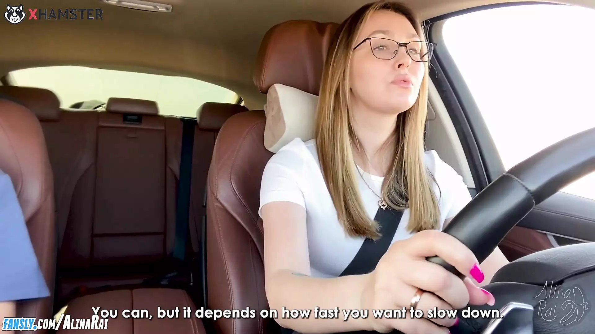 Stepmom anal ride after car lessons