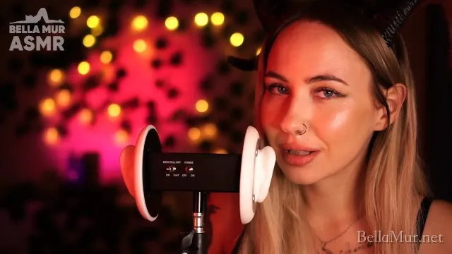 Succubus asmr ear licking orgasm