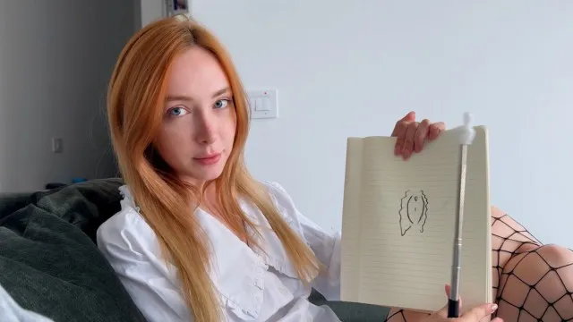 Young sexologist milf heals teen amateur's anal blowjob problems