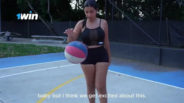Remote-controlled milf gets teased outdoors on sports field