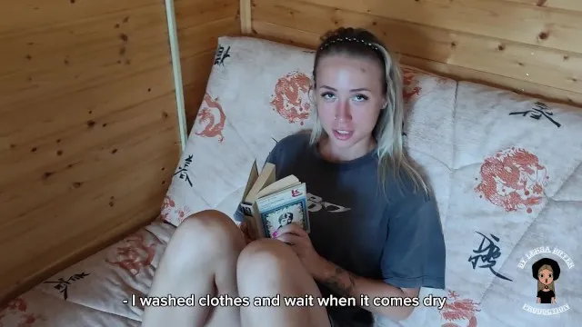 ホームセックス後の熱い膣内射精