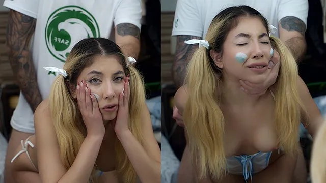 Betting her ass on argentina: arab friend anal adventure