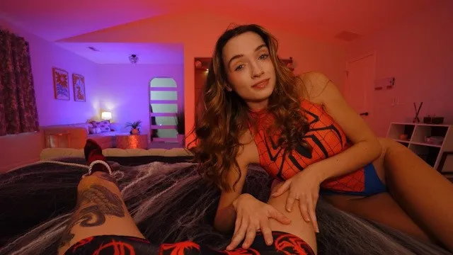 Spiderslut web trap & dry suck session