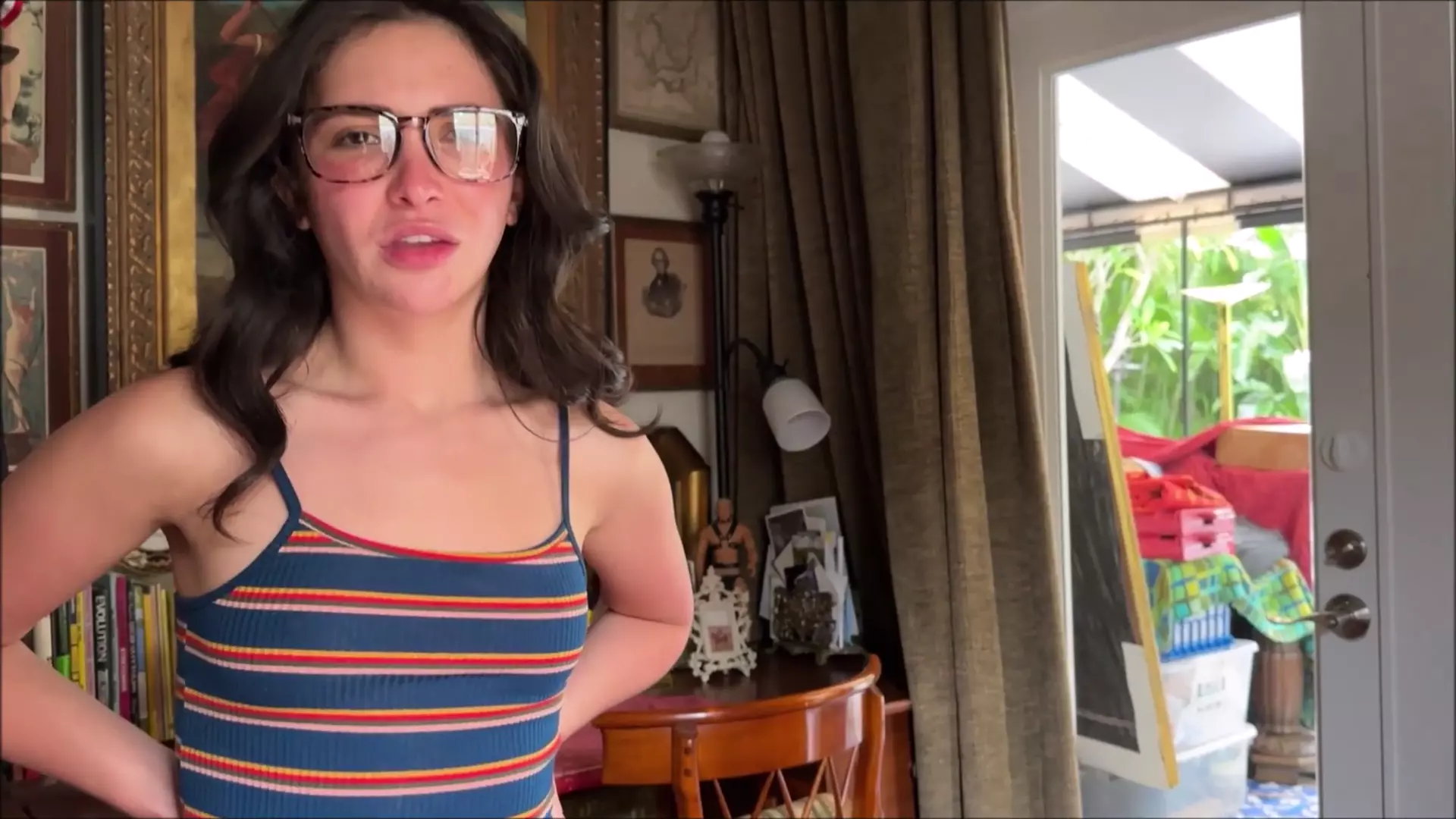 Terapia anal de hijastra estilo fleshlight