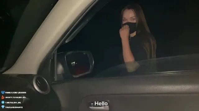 Stranger blowjob ends with cum in mouth