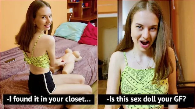 Fantasme poupée sexuelle anale: elle ne suce pas, mais adore l'anal