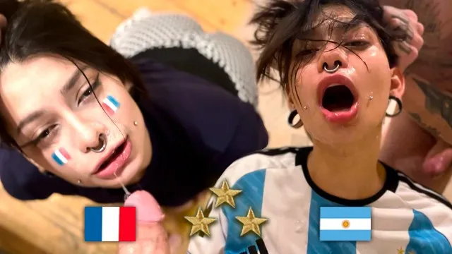 Meg vicious: campeona mundial folla a fan francés tras la final