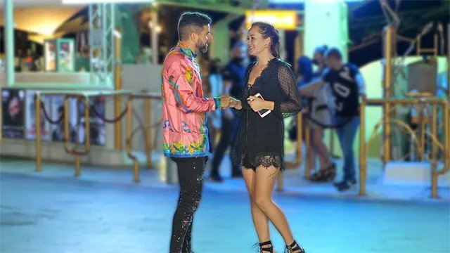Hot ukrainian model convinced to go home on night out