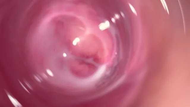 Deep inside teen stepsister's creamy pussy on camera