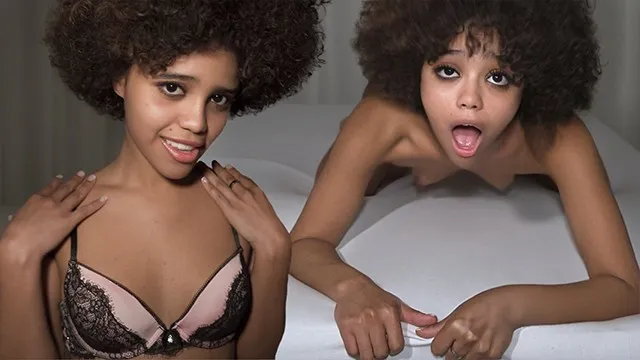 Rough sex with petite ebony teen