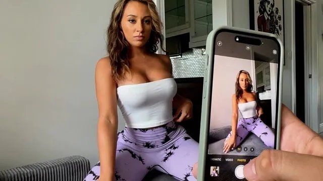 Monica minx: secret latina step sister photoshoot fantasy