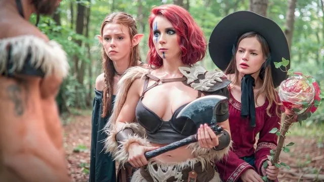 анальный трисом демон китти днд со свиди фокс и дианой