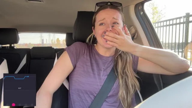 Stairmaster orgasm at gym drive thru - lush milf cums hard