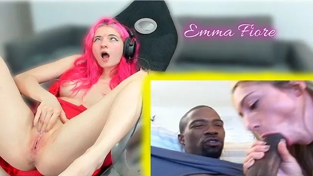 Tiktoker reacts to interracial porn