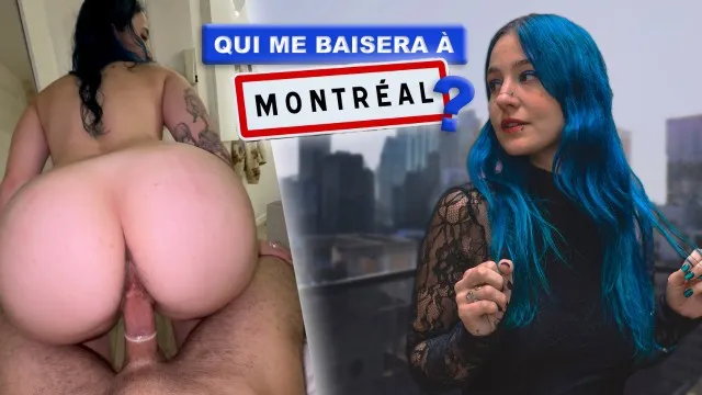 Montreal milf vlog: finding a guy to fuck me - french amateur