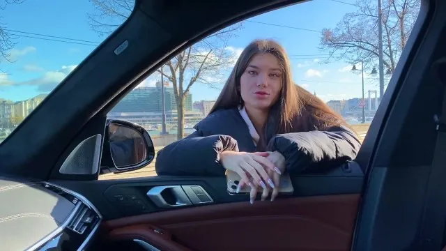 Hot brunette anal gape & car blowjob - best angles reissue