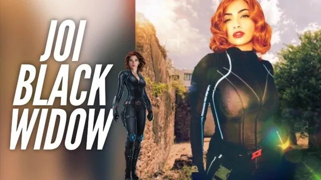 Black widow cosplay joi - guided jerk off instructions