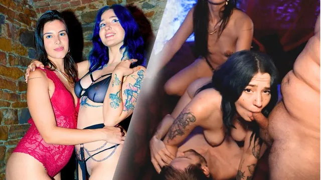 Bdsm podcast goes wild with hard double penetration fucking