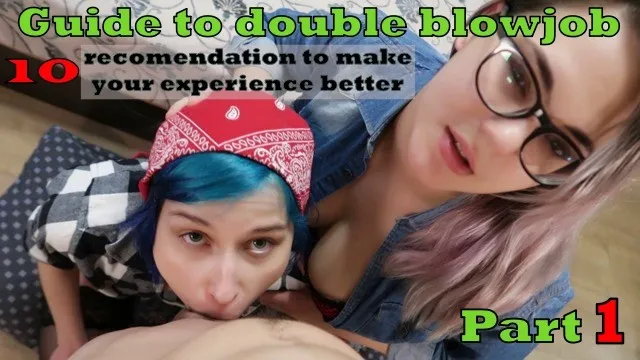 Double blowjob guide for milf & teen amateur anal training