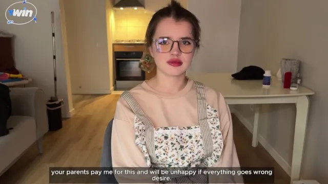 Blowjob and pussy from my babysitter made me a good boy
