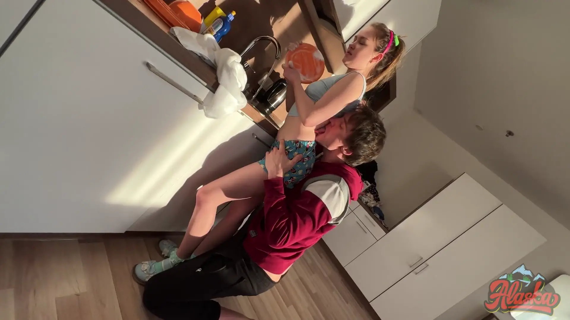 Step sister secretly craves cock and cum